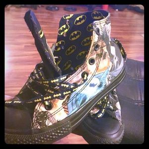 Boys Batman converse sneakers